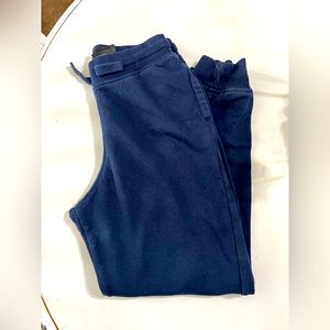 Girls navy joggers